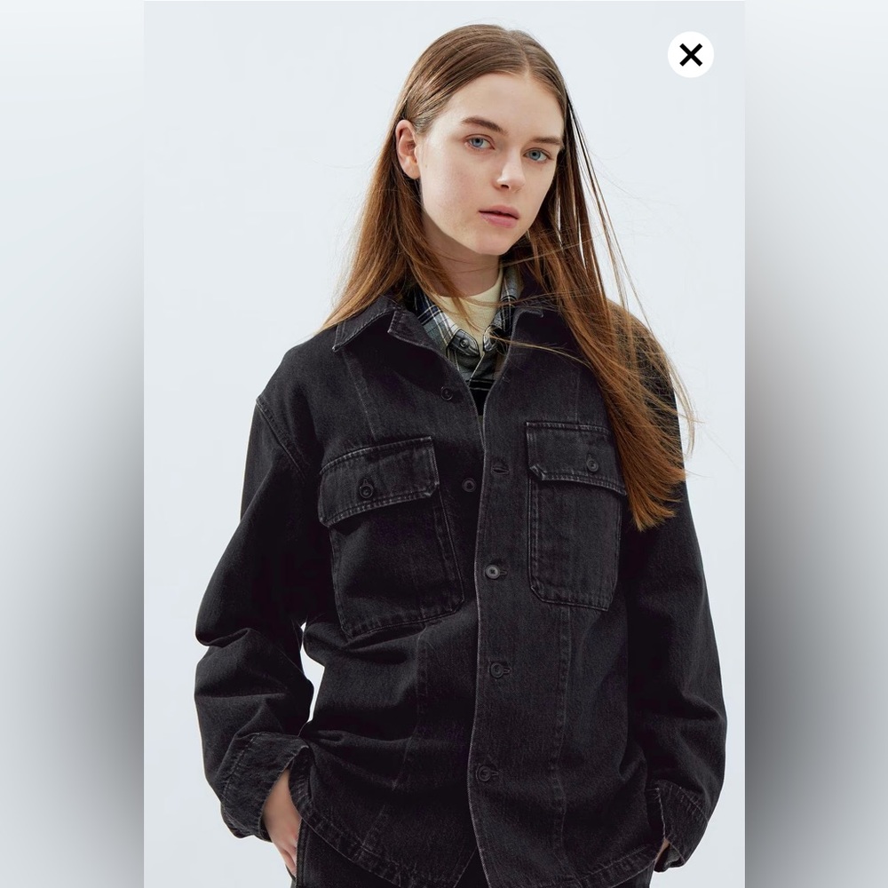NWT Uniqlo Denim jacket size Medium